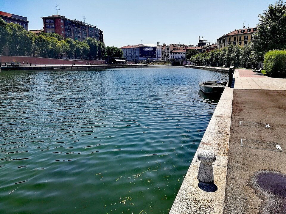 Дарсена — старый порт Милана