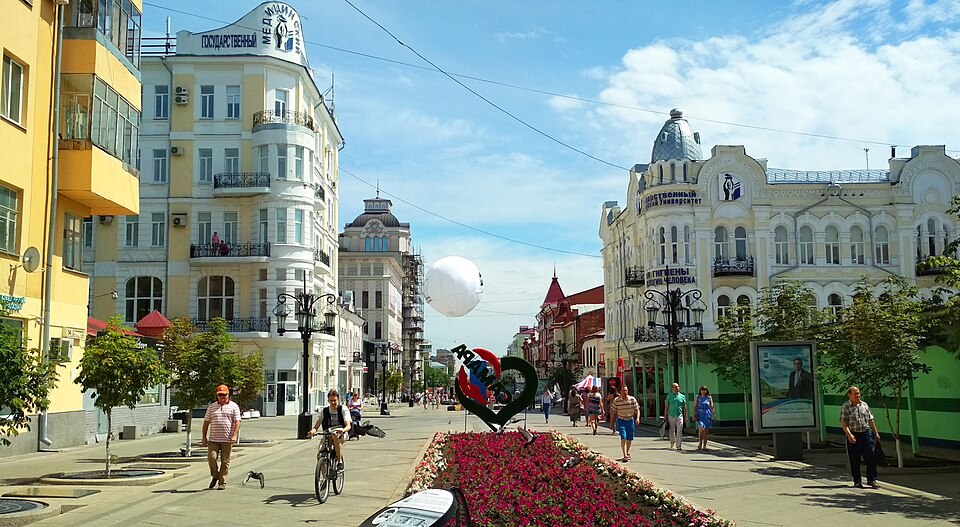 Пешеходная Ленинградская улица